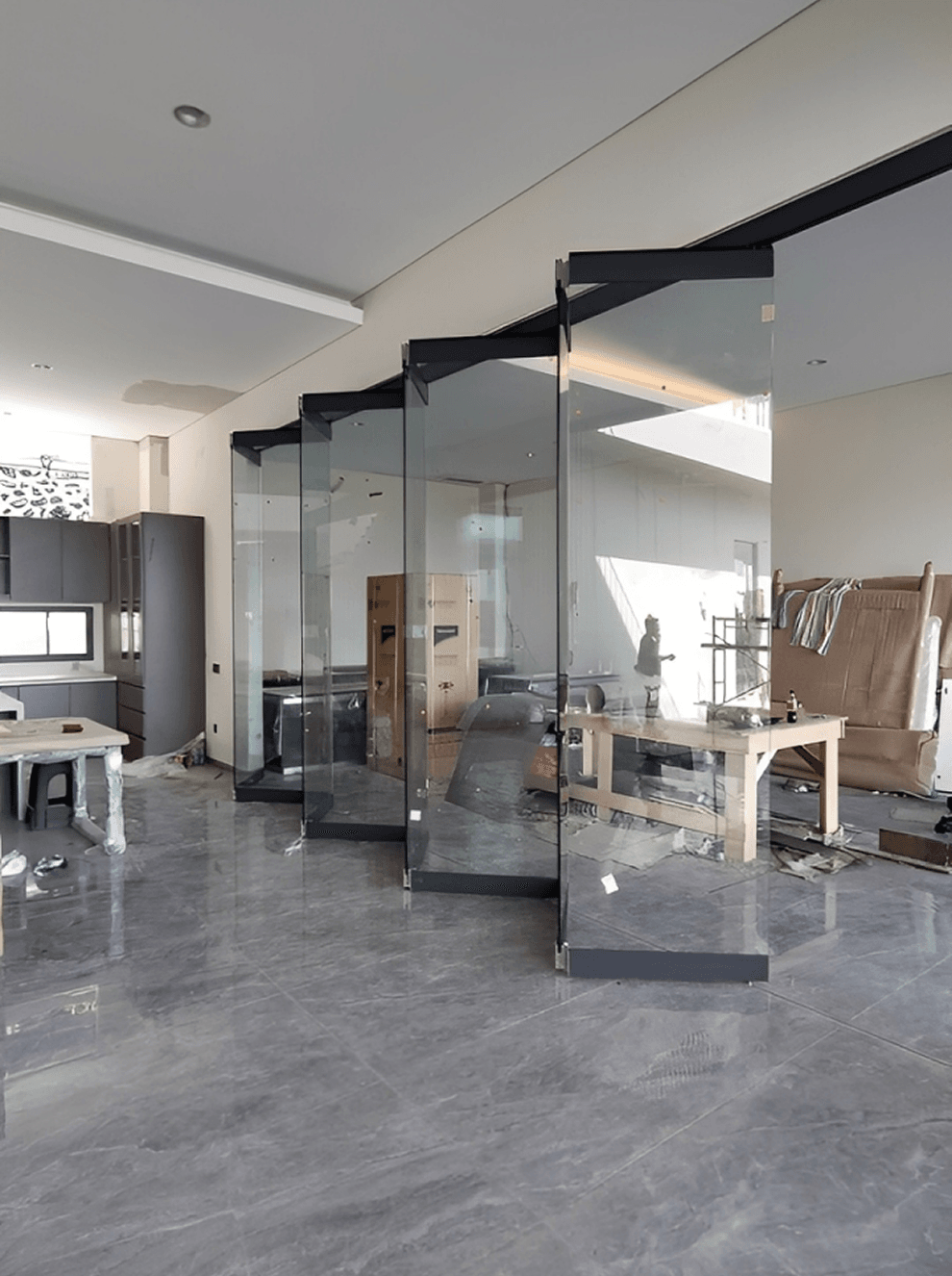 Pintu kaca kantor