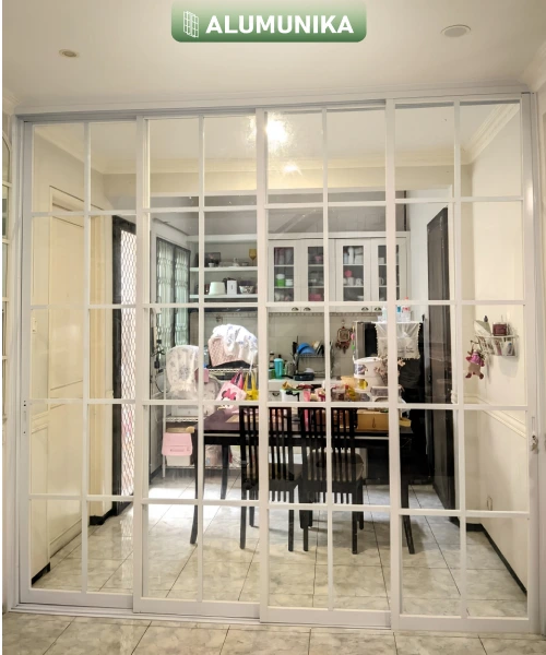 pintu sliding kaca aluminium